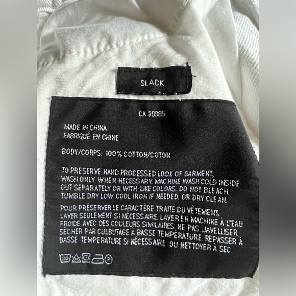 Alexander Wang Boyfriend Slack Cropped Denim Jeans - Picture 11 of 11